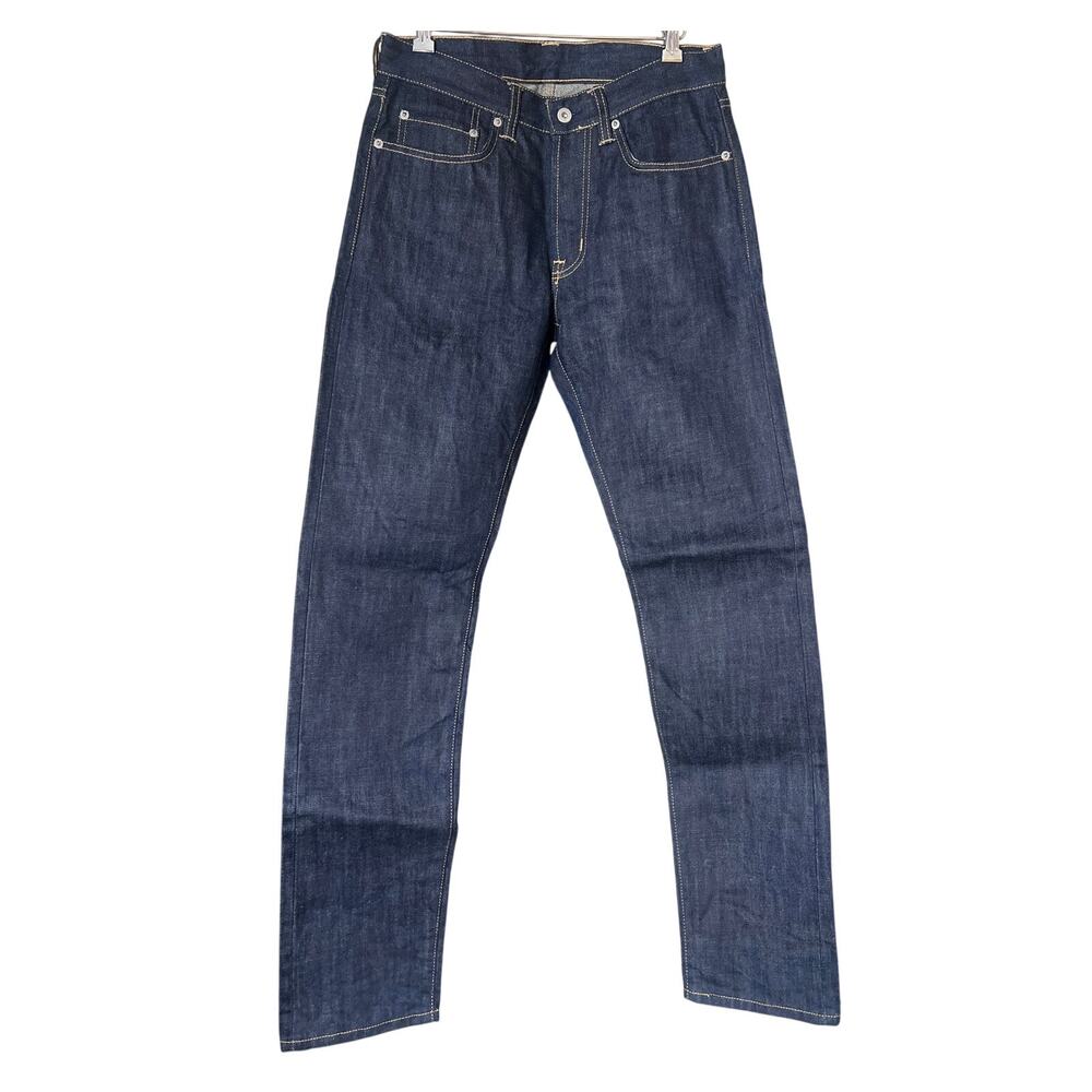 Asphalte Size 30 Men Denim Jeans Raw Selvedge Made In Italy
